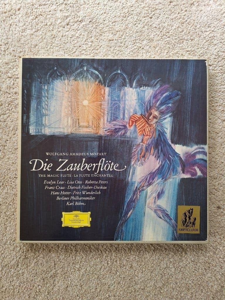 Vinylplaten box De Toverfluit Mozart, Cd's en Dvd's, Boxset, Boxset, Mozart, Opera of Operette