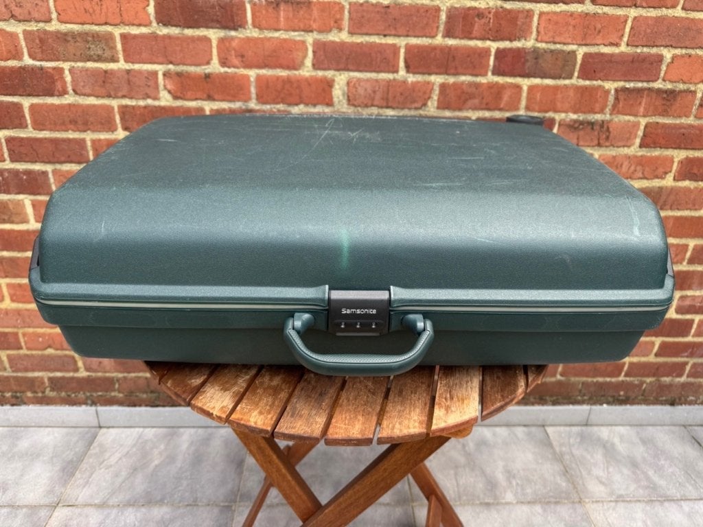 Valise samsonite 85,5 litres fermeture code, 70 cm ou plus, Enlèvement, Utilisé, 55 cm ou plus