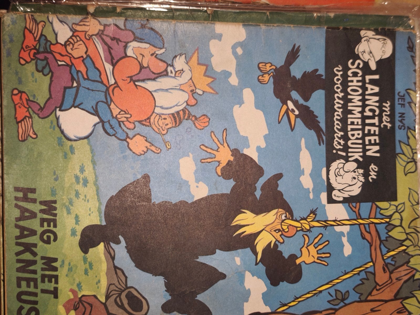 langteen en schommelbuik, Boeken, Stripverhalen, Ophalen of Verzenden