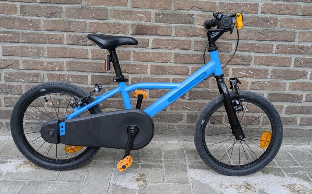 Kinderfiets 16 inch - Decathlon Discover 500, Fietsen en Brommers, Ophalen, 16 inch