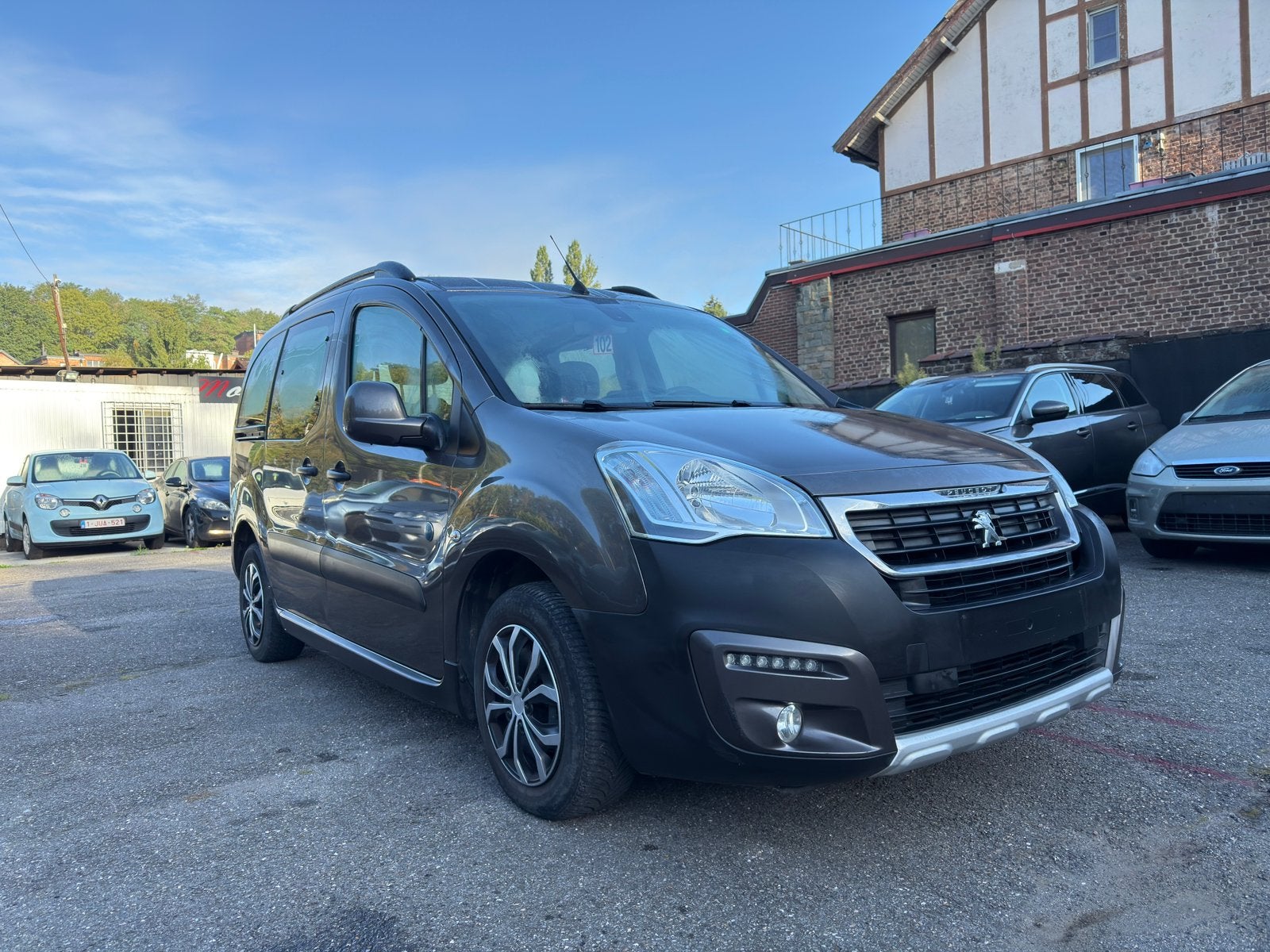 Partner 1,6 hdi euro 6b, Auto's, Voorwielaandrijving, Adaptive Cruise Control, Stof, Euro 6