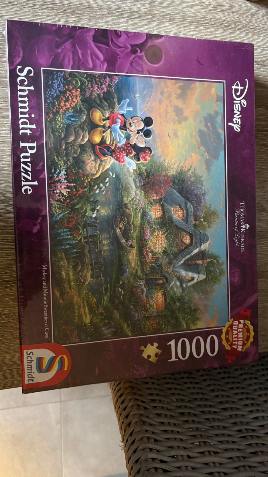Schlidt puzzle 1000 stuks, Hobby en Vrije tijd, Ophalen of Verzenden, 500 t/m 1500 stukjes, Nieuw, Legpuzzel