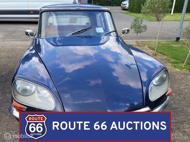 Citroën DS 20 | 1970 | Route 66 Auctions, Citroën, Zwart, Bedrijf, Handgeschakeld