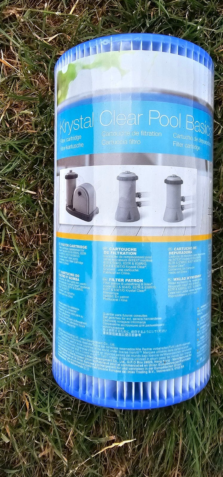 Filter voor zwembad, Ophalen, Filter