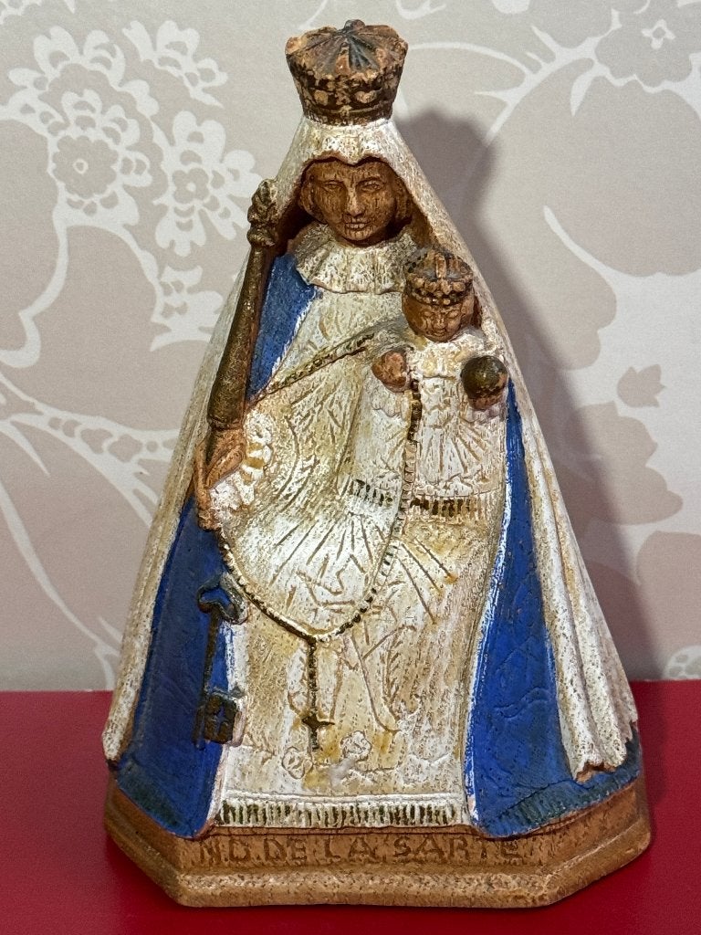 « Notre-Dame de la Sarte » - Huy - 20 cm, Antiquités & Art, Antiquités | Objets religieux, Enlèvement