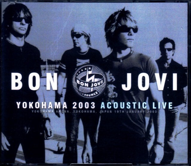 3 CD's BON JOVI - Live Yokohama 2003, Import, Hardrock, Ophalen of Verzenden, Live-album