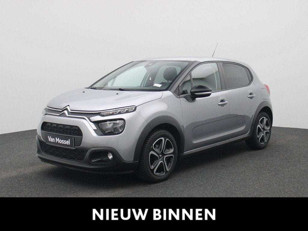 Citroën C3 1.2 PureTech 82 S&S MAN Feel, Argent ou Gris, Entreprise, Boîte manuelle, 5 portes