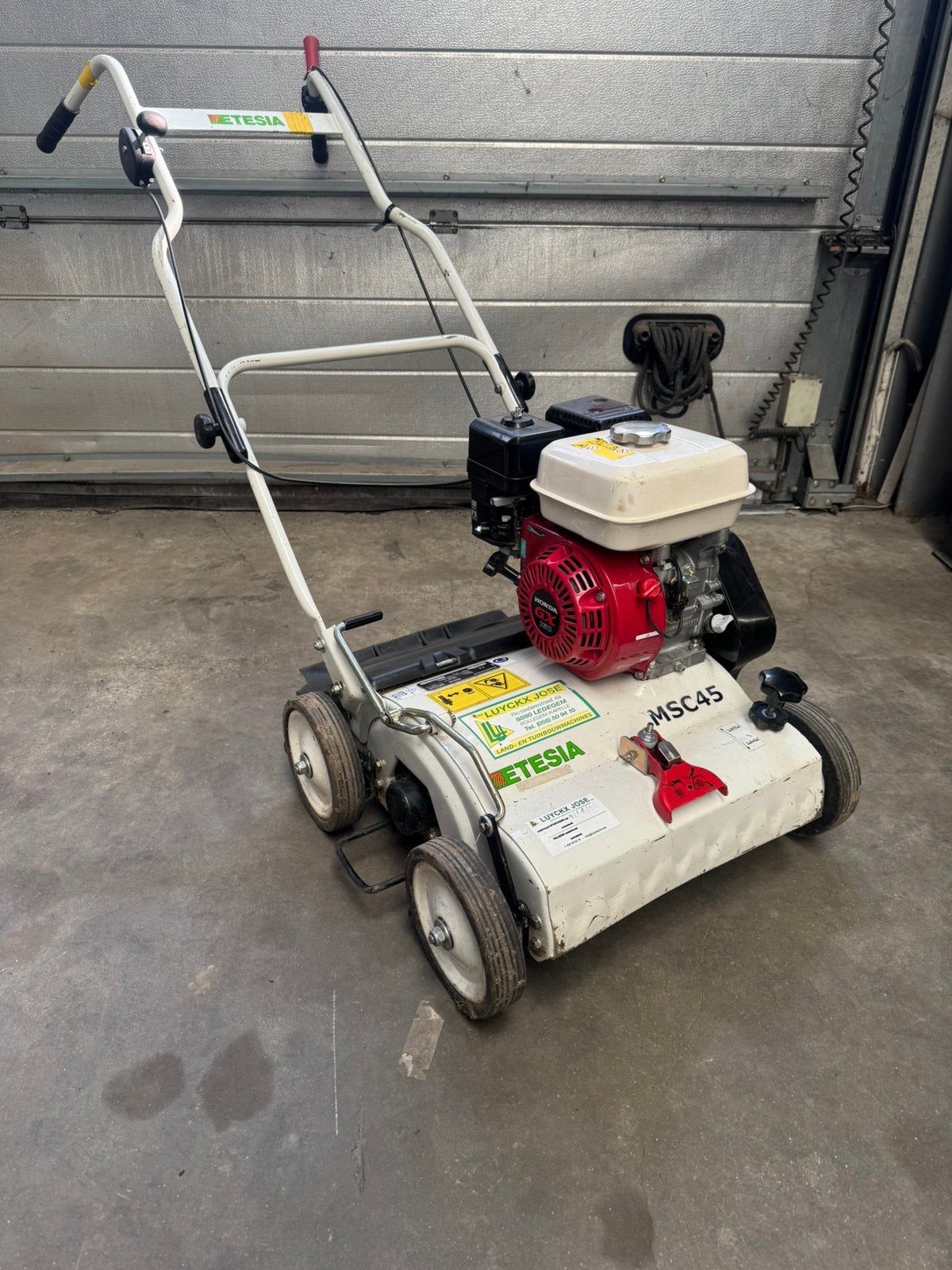 Verticuteerder eliet en etesia, Tuin en Terras, Ophalen, Gebruikt, Benzine