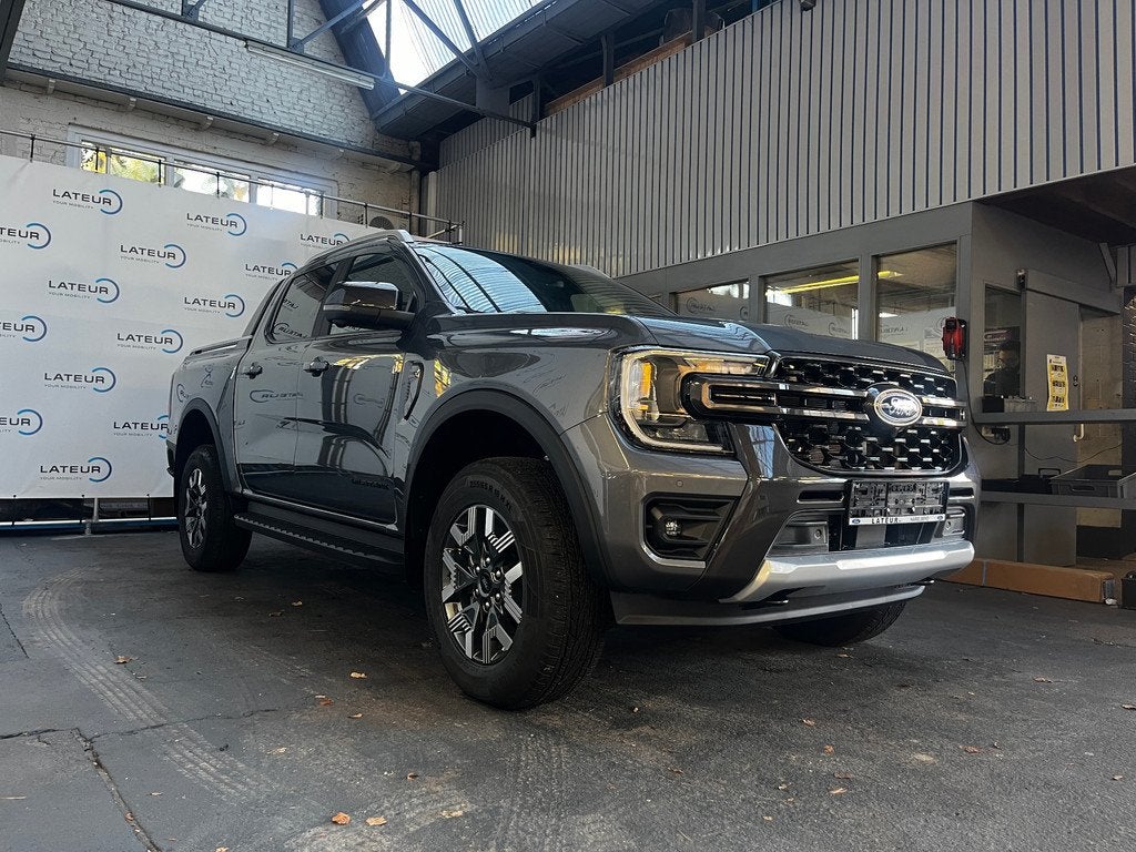 Ford Ranger PHEV A10 e-4WD Wildtrak Carbonized Grey + elekt, Auto's, Automaat, 281 pk, Gebruikt, Euro 6