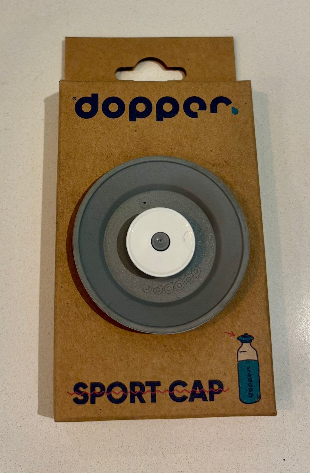 Dopper sport cap, Sport en Fitness, Drinkbussen, Ophalen, Zo goed als nieuw