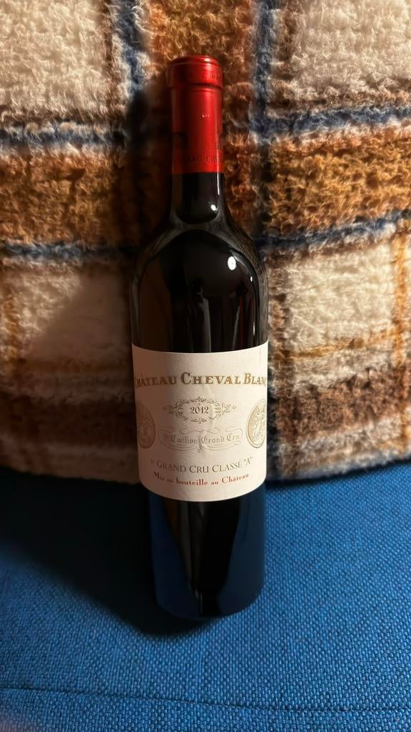 Chateau Cheval Blanc 2012 Premier Grand Cru Classé A, Neuf, Pleine, Enlèvement, Vin rouge