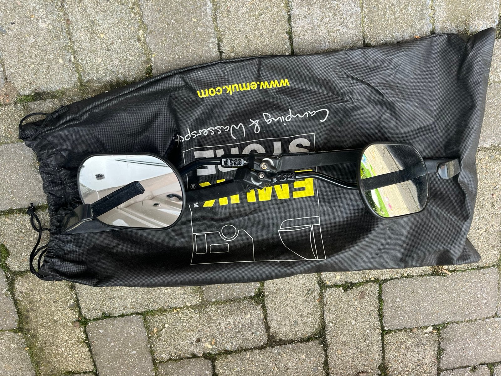 Spiegels volvo xc60 voor caravan, Ophalen, Zo goed als nieuw