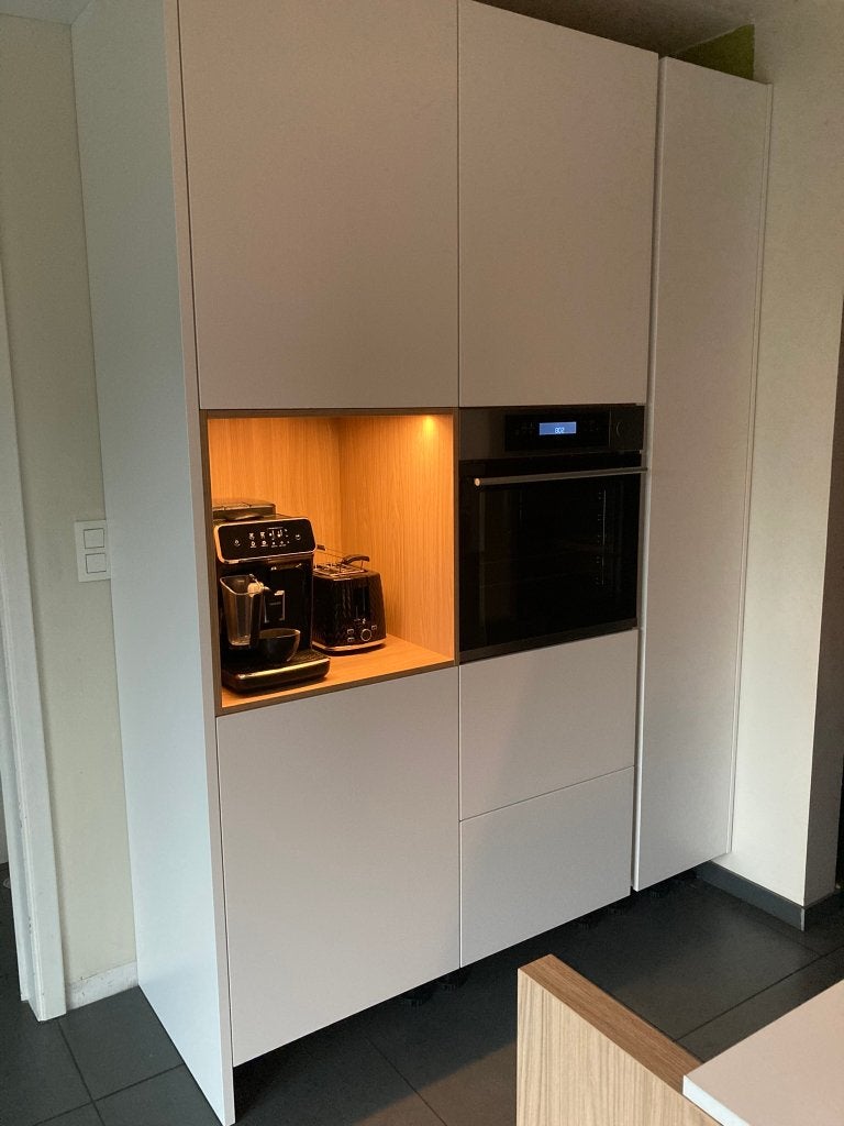 Keuken, zo goed als nieuw, Huis en Inrichting, Ophalen, U-keuken, Wit, Zo goed als nieuw