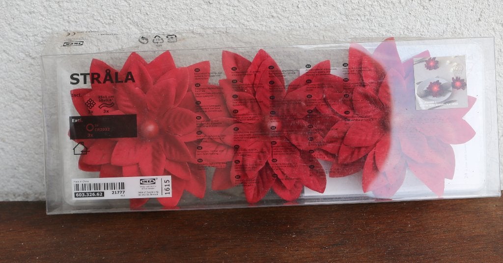 Décoration lumineuse pour la table - NEUF, Enlèvement ou Envoi, Neuf, Rouge