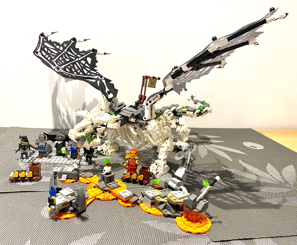 Lego Ninjago 71721 Skull Sorcerer's Draak, Ophalen, Lego, Zo goed als nieuw, Compleet