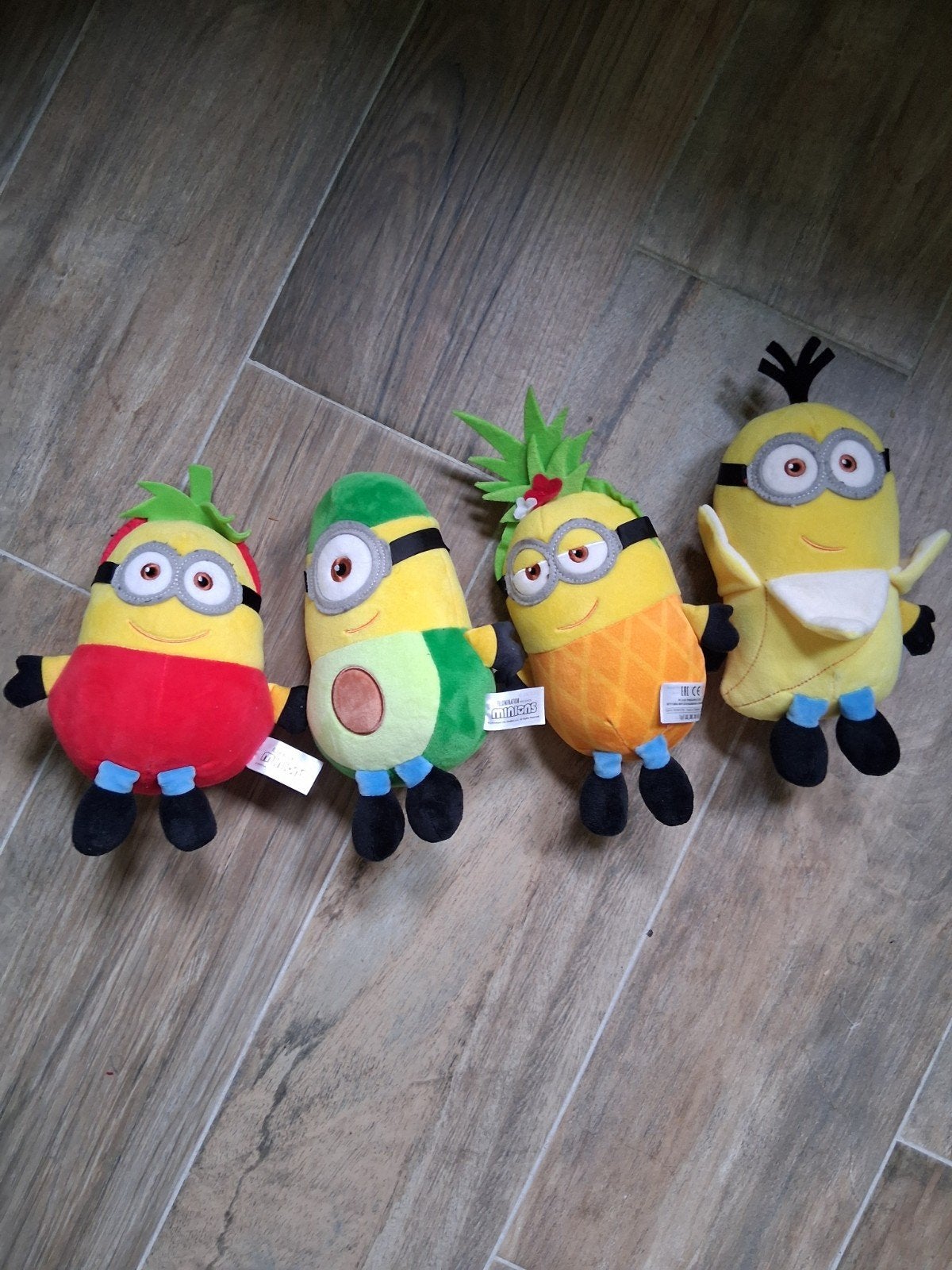set minions, Kinderen en Baby's, Speelgoed | Knuffels en Pluche, Ophalen, Zo goed als nieuw, Wasbaar