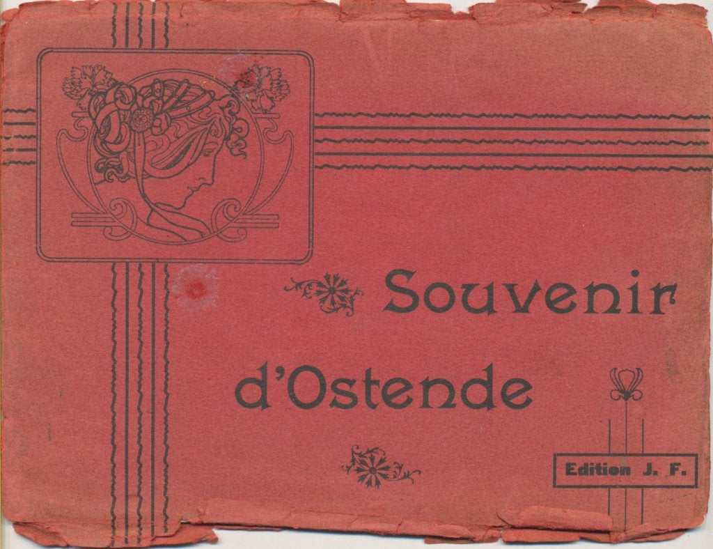 Souvenir d'Ostende en 1900, Enlèvement ou Envoi, Photo, Photographie