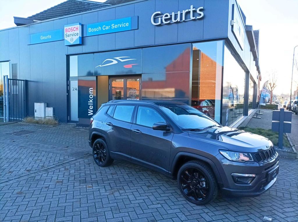 Jeep Compass Compass 1.3 Turbo 4x2 Blackstar (bj 2021), Auto's, Jeep, Bedrijf, Te koop, Compass, ABS, Airbags, Airconditioning