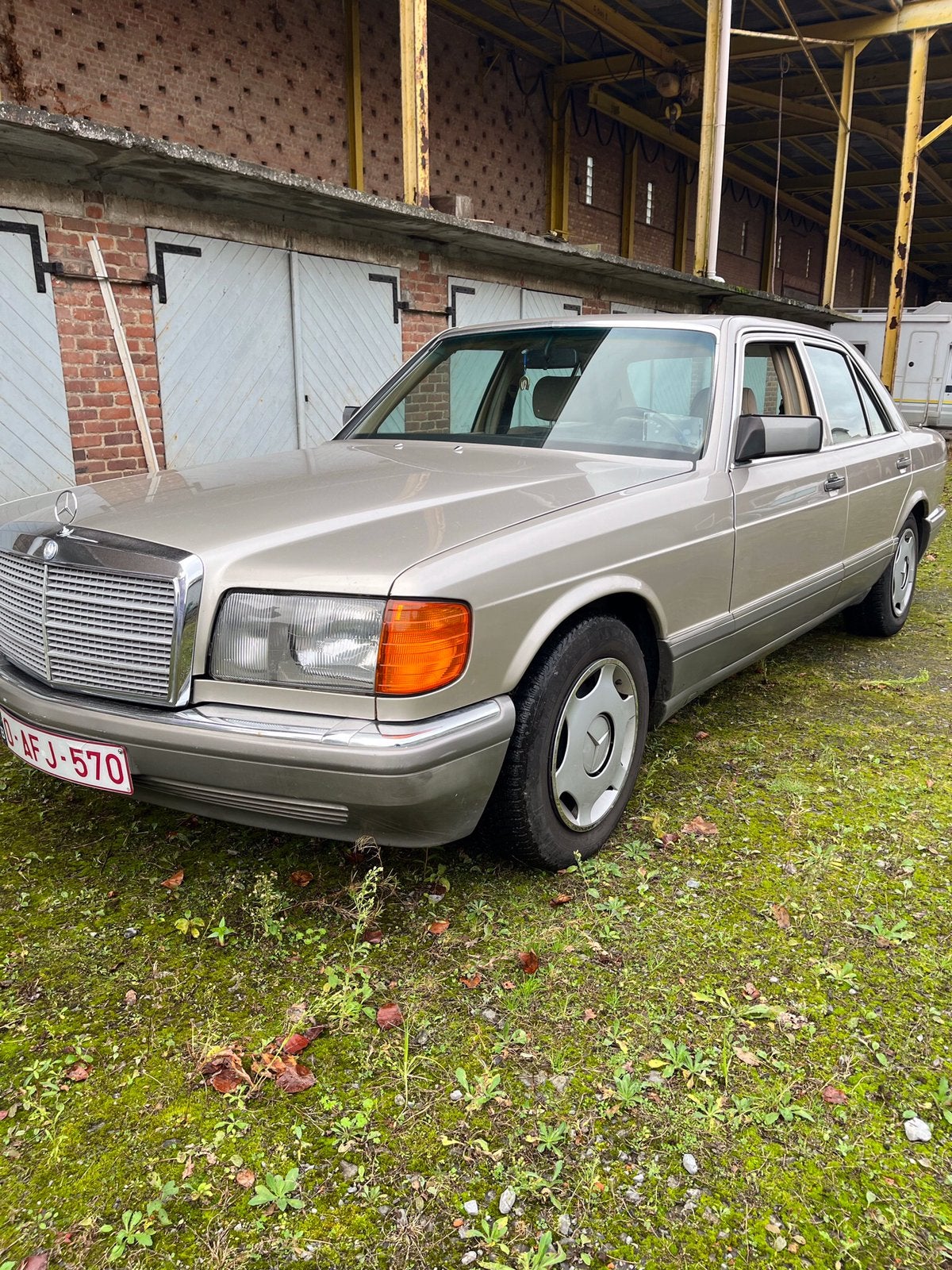 Mercedes-Benz SE300, Auto's, Mercedes-Benz, Automaat, Stof, Beige, Open dak
