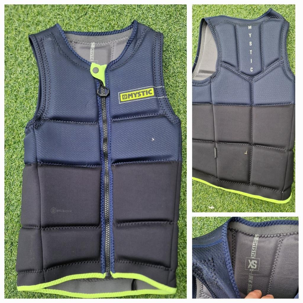 Mystic crash vest xs, Watersport en Boten, Ophalen of Verzenden, Zo goed als nieuw, Overige typen