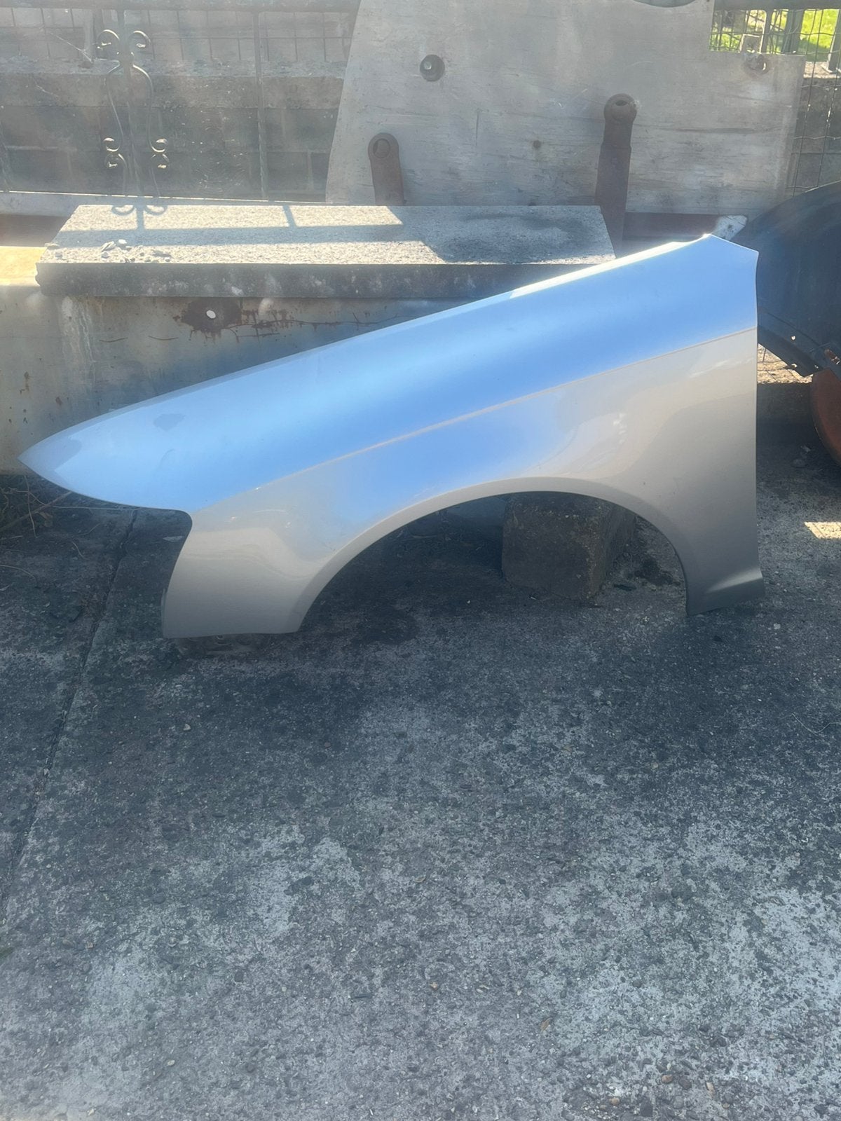Spatbord audie A6 (C6) sedan 2010 2.0tdi, Ophalen, Gebruikt, Links, Audi