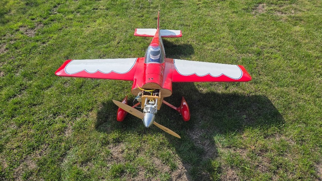 Cassutt Racer 1,6m 35 cc, Hobby en Vrije tijd, Ophalen, Gebruikt, Benzine, RTF (Ready to Fly)