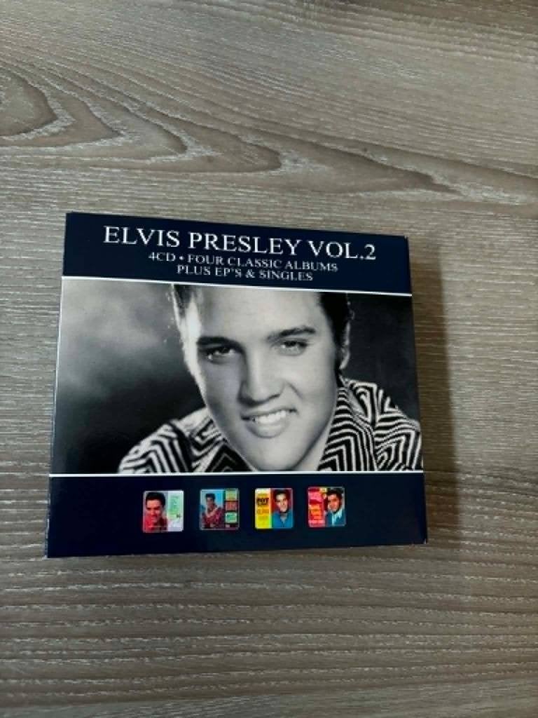 Elvis 4cdbox, vol.2, four classic albums plus EP's & singles, Ophalen of Verzenden, Zo goed als nieuw, Rock-'n-roll, Boxset