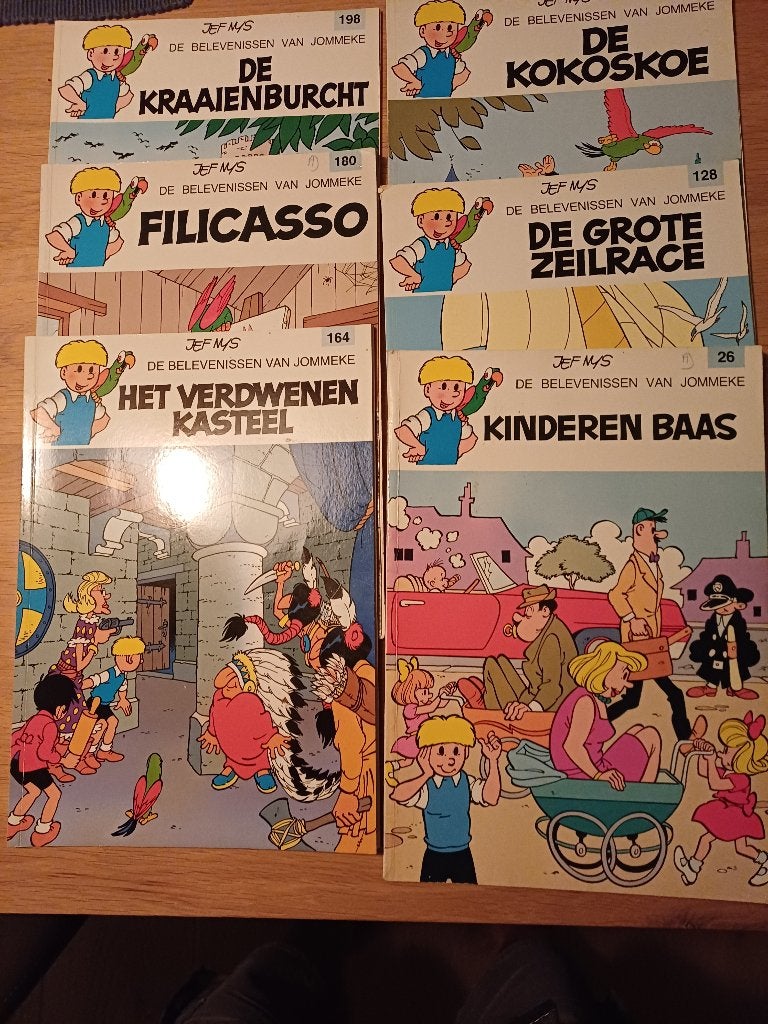 Jommeke, Plusieurs BD, Jef Nys., Comme neuf, Enlèvement