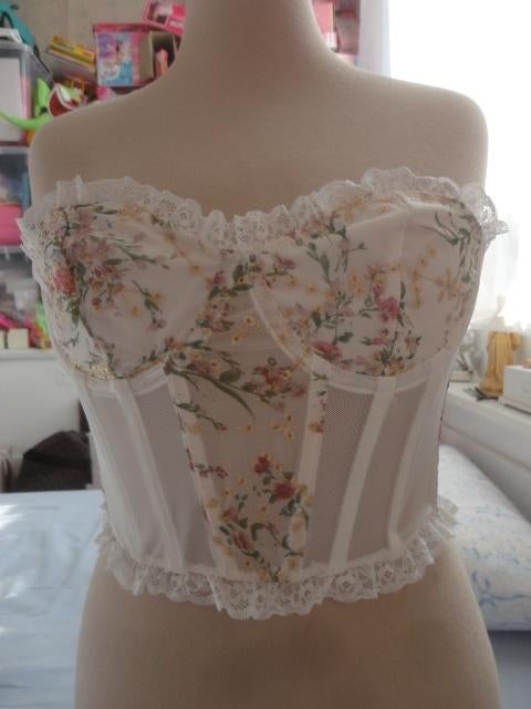 dames lingerie, Enlèvement ou Envoi, Blanc, Body ou Corset