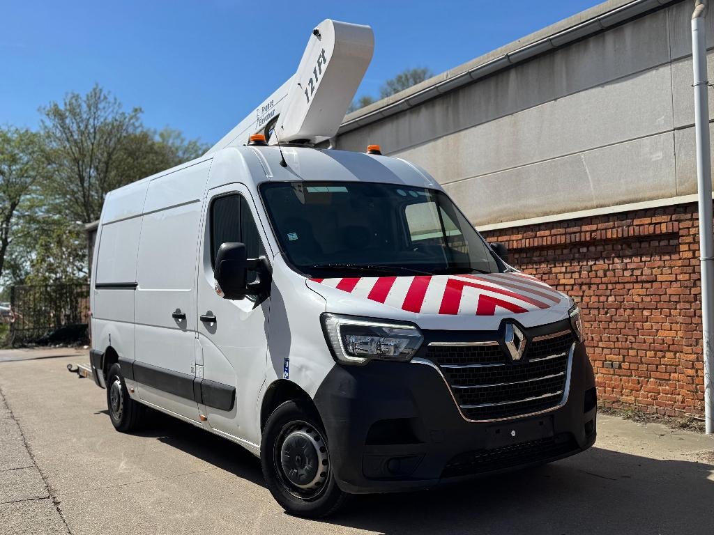 RENAULT MASTER L2H2 2.3 DIESEL 2022 HOOGWERKER LIFT 45000 KM, Voorwielaandrijving, Stof, Euro 6, 4 cilinders