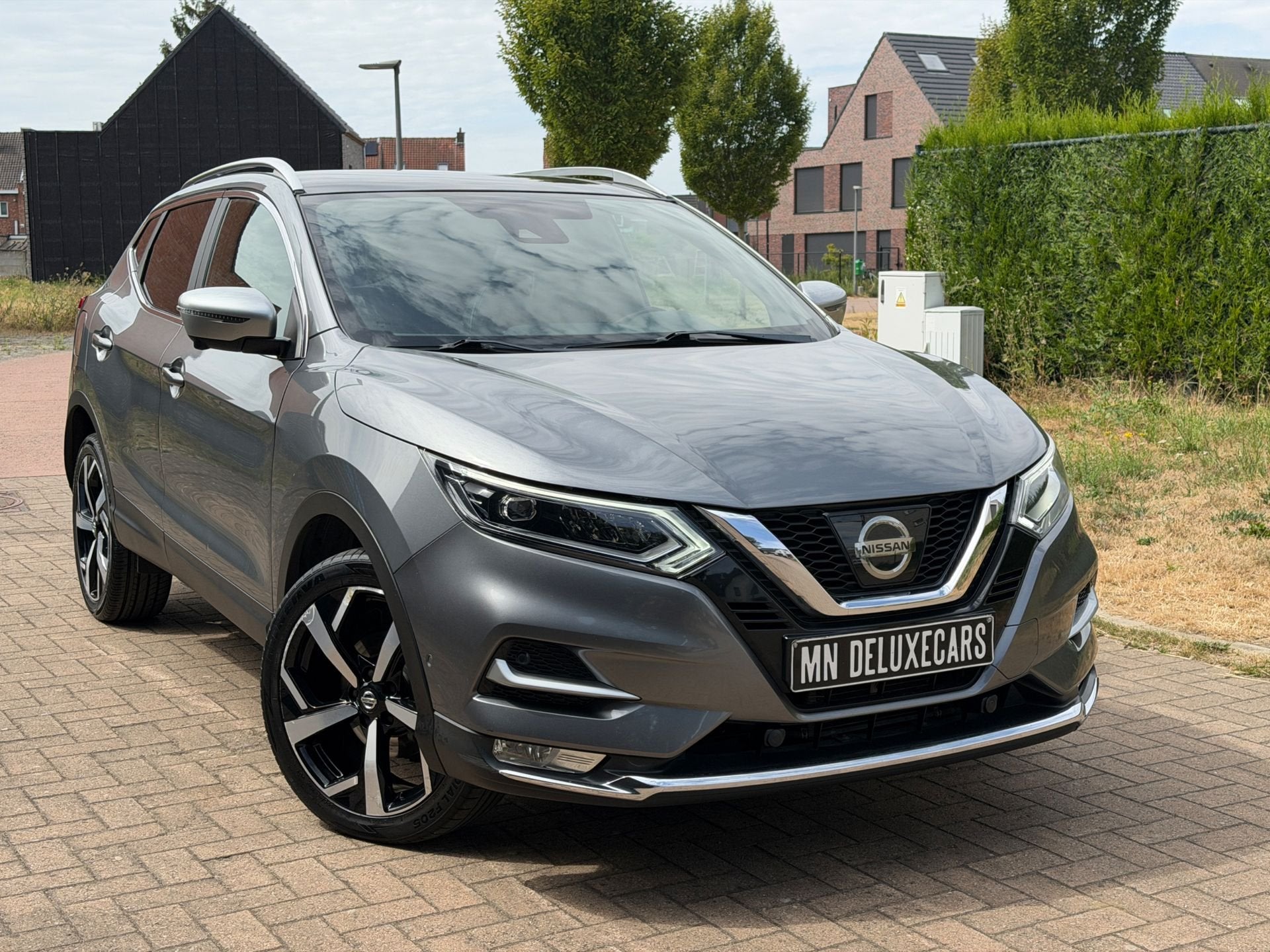 Nissan Qashqai, Auto's, Dealer onderhouden, Monovolume, Gebruikt, Leder