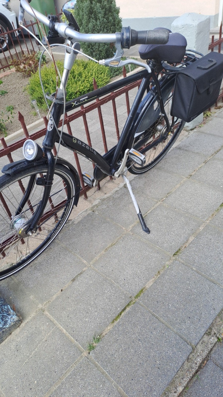 Gazelle fiets, Ophalen