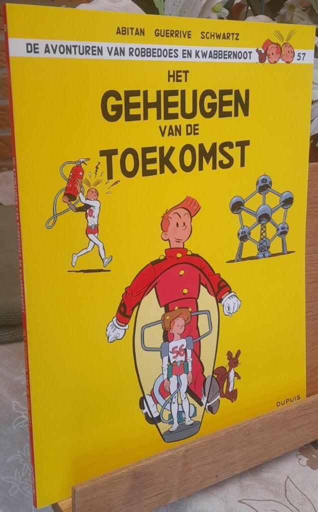 robbedoes en kwabbernoot nr 57, Abitan Swartz, Une BD, Comme neuf, Envoi
