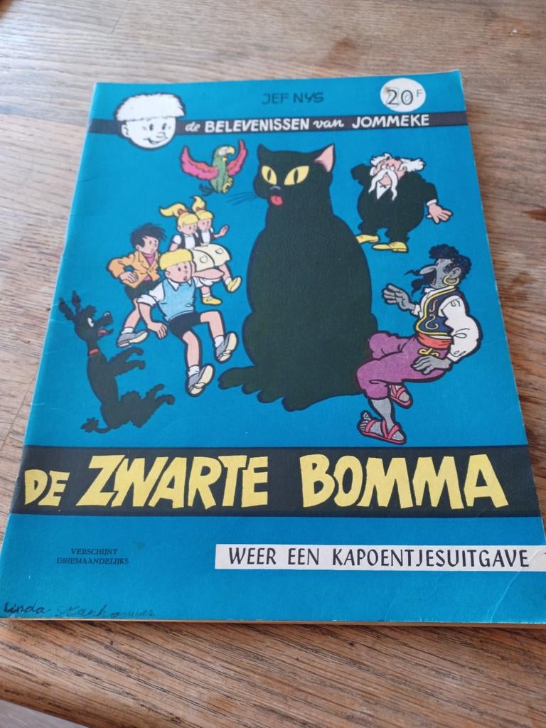Strip Jommeke De Zwarte Bomma, Boeken, Ophalen, Gelezen