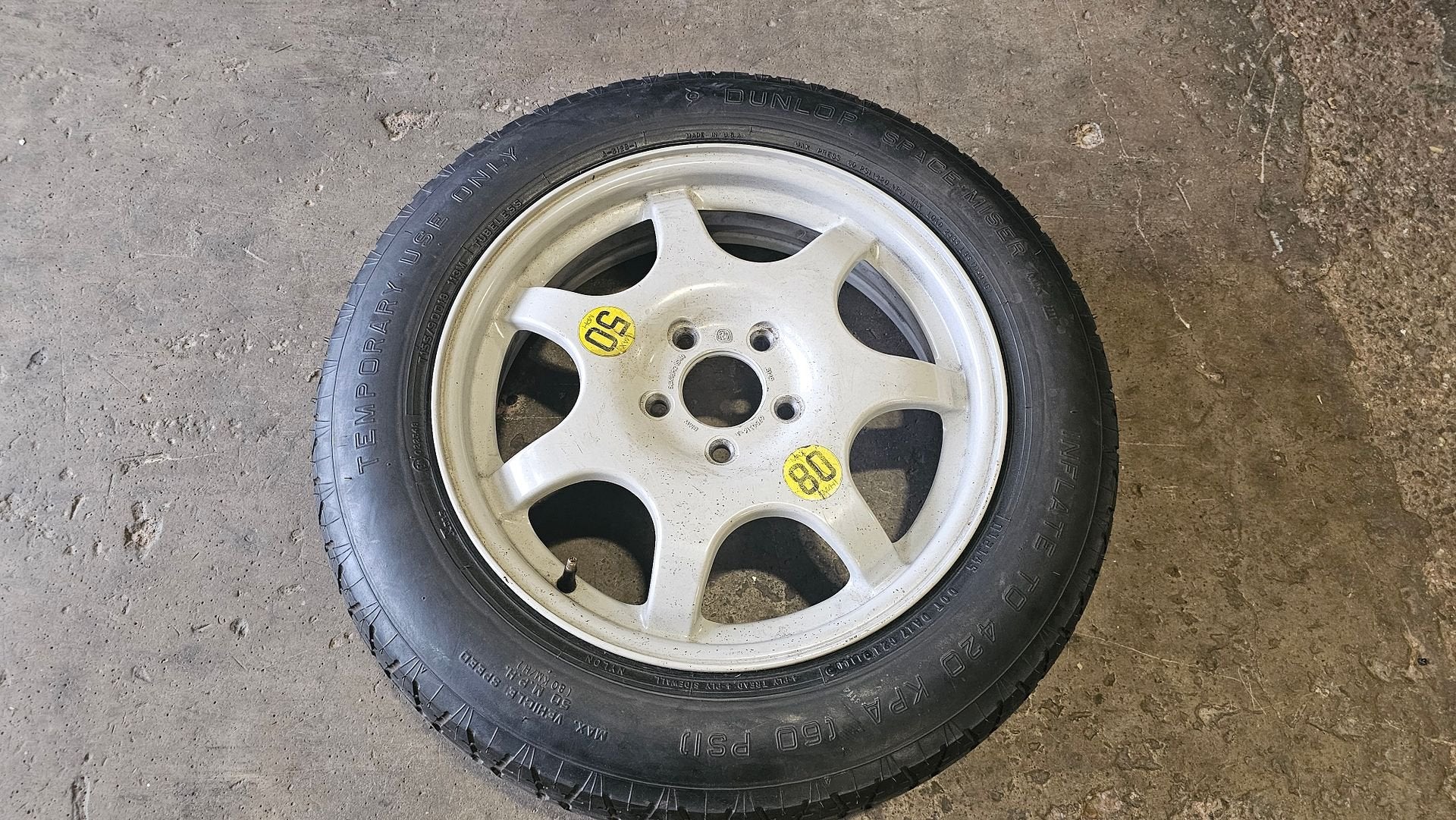 Reserve wiel thuis brenger 5X18 ET 40 BMW X5 E53 36116750316, Pneus et Jantes, -, Véhicule de tourisme, -