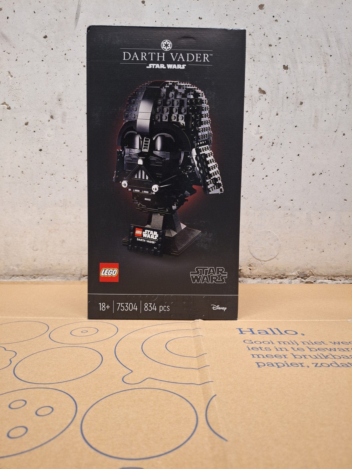 Lego set 75304 Darth Vader, Star Wars, Lego, Nieuw, Ophalen of Verzenden