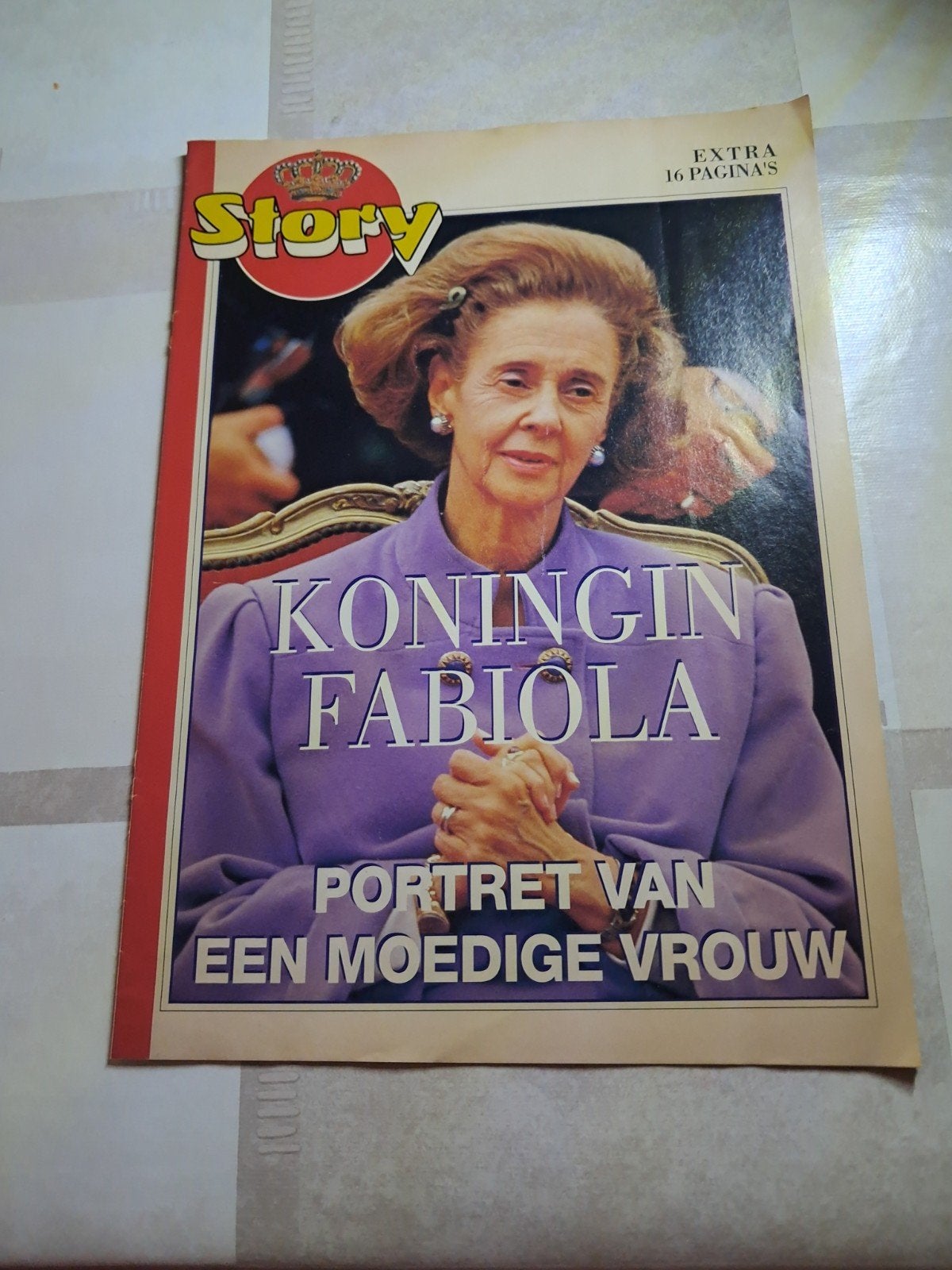 Boekje: Koningin Fabiola, Ophalen