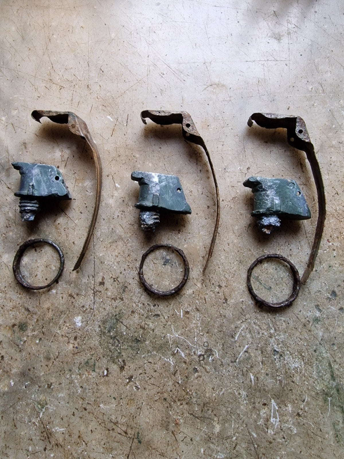 3 pièces us ww2 originale, Enlèvement ou Envoi