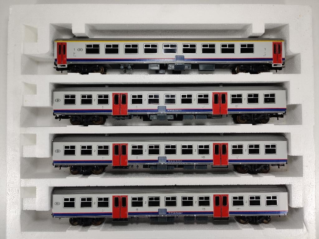 Lima collection 149881  SNCB M 4  wagons new look, Analogique, Enlèvement ou Envoi, Wagon, Comme neuf