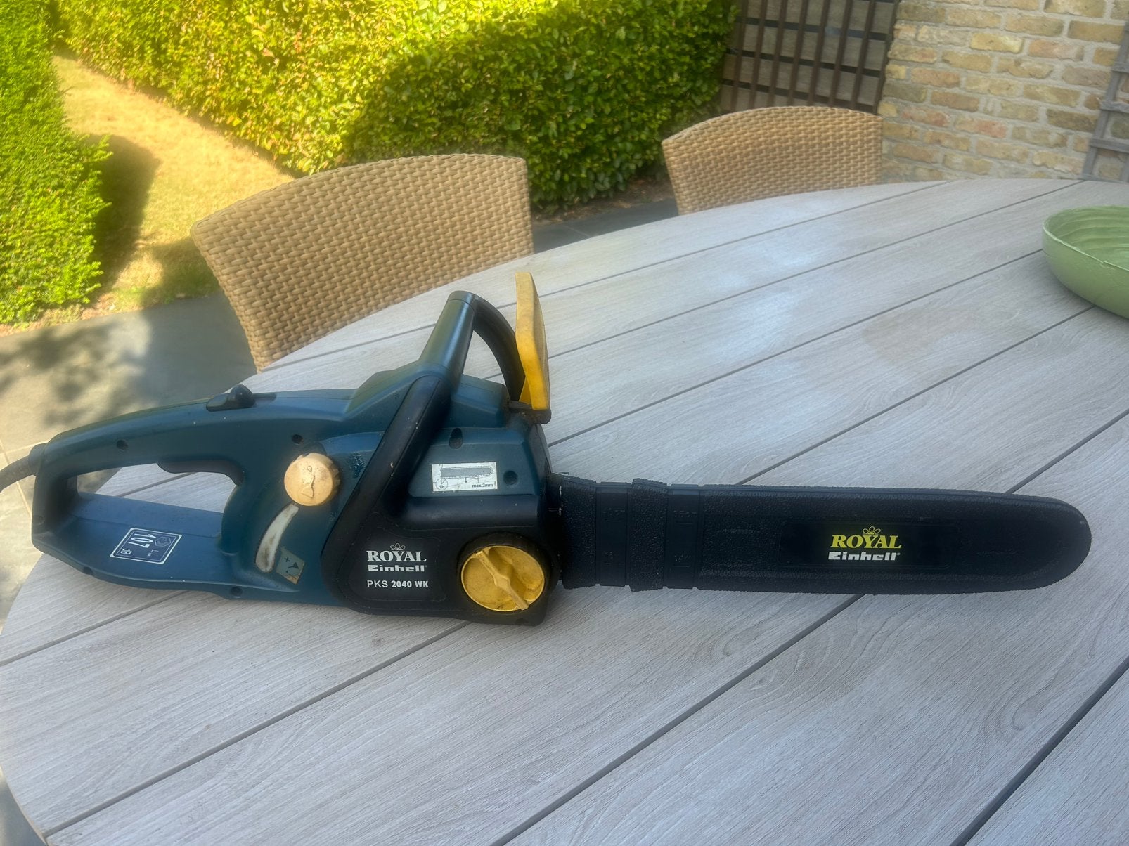 Elektrische boomzaag, Tuin en Terras, Hand-tuingereedschap, Ophalen, Gebruikt