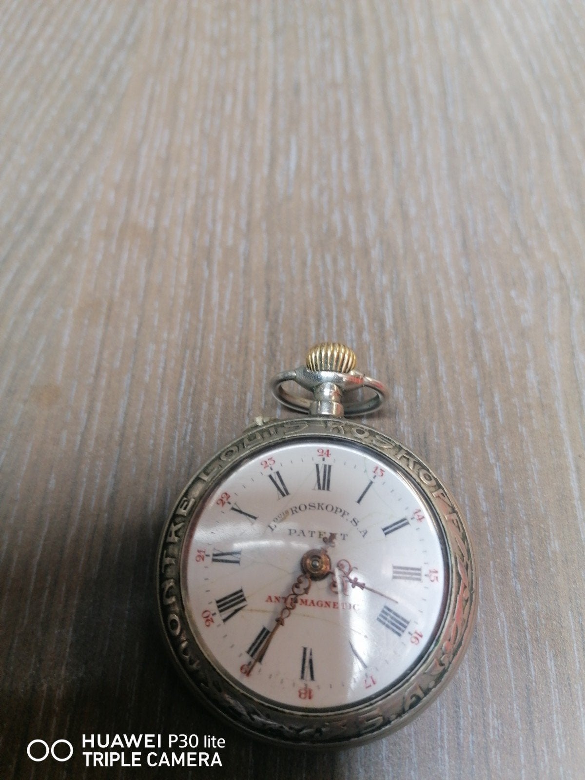 Montre Louis Roskopf, Enlèvement ou Envoi
