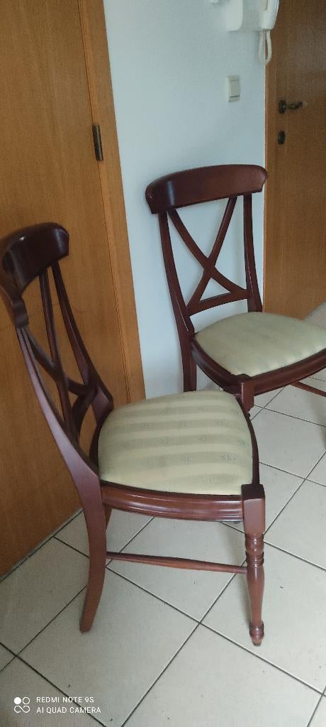Chaises salle à manger en merisier, Enlèvement, Utilisé