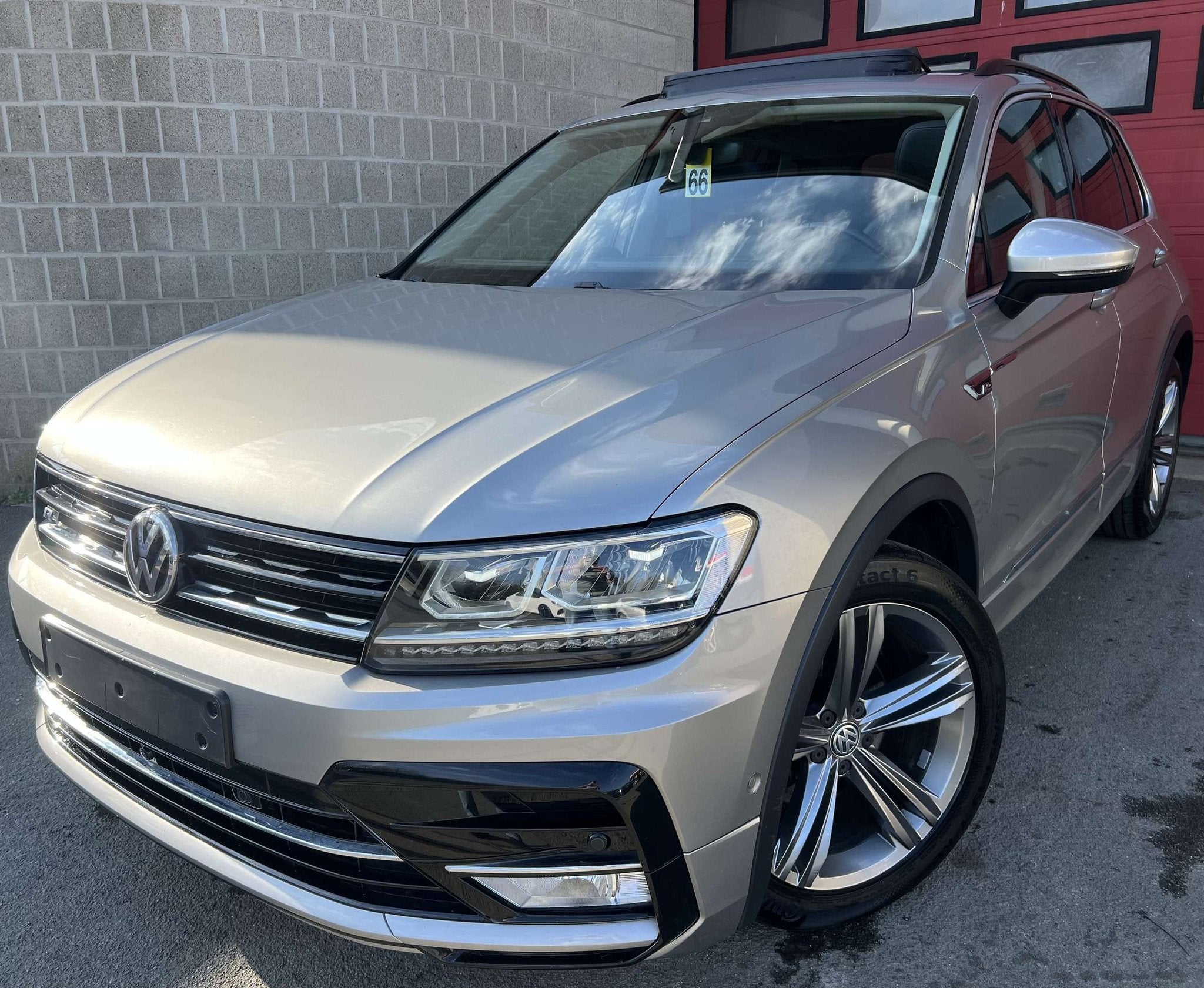 Volkswagen Tiguan 2.0 TDi R-line +PANO +CUIR +NAVI +CAR-PASS, Cuir, Achat, Euro 6, Entreprise