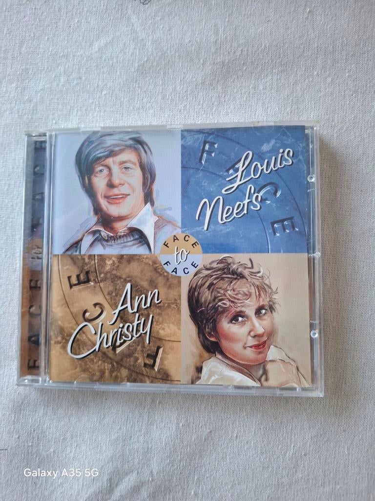 Cd face to face ann christy & louis neefs, Ophalen of Verzenden