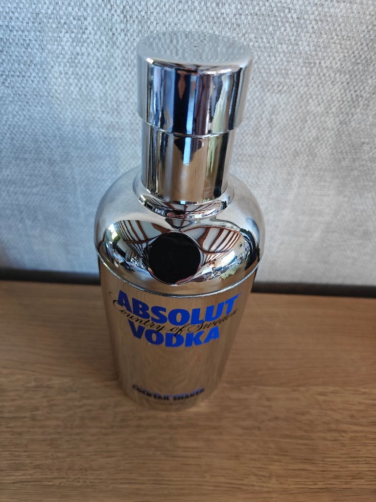 Absolut Vodka Cocktail Shaker Chrome – Limited Edition 700ml, Enlèvement ou Envoi, Comme neuf, Ustensile