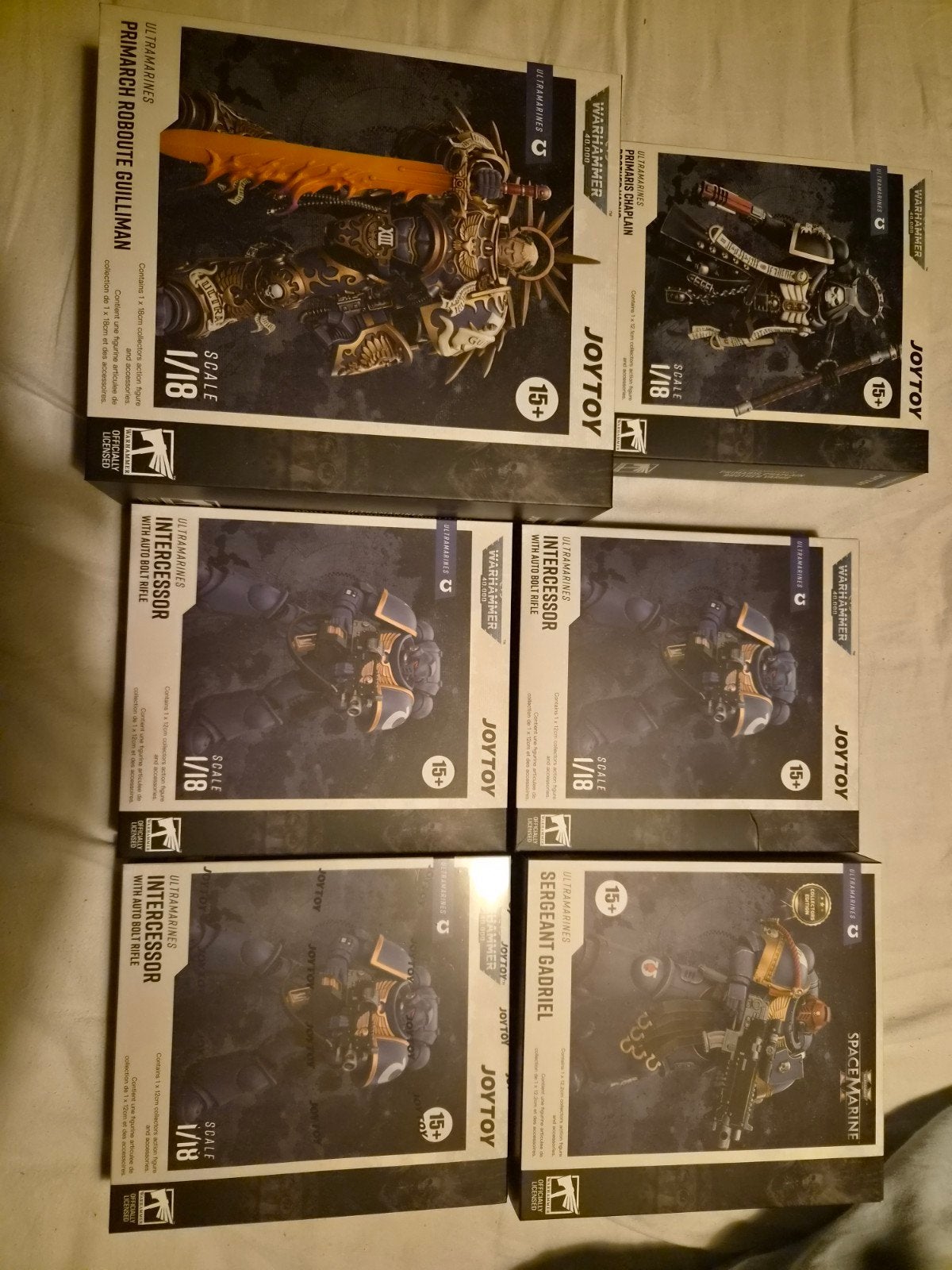figurine joytoy warhammer 40000, Hobby en Vrije tijd, Figuurtje(s), Ophalen of Verzenden, Geverfd, Warhammer 40000