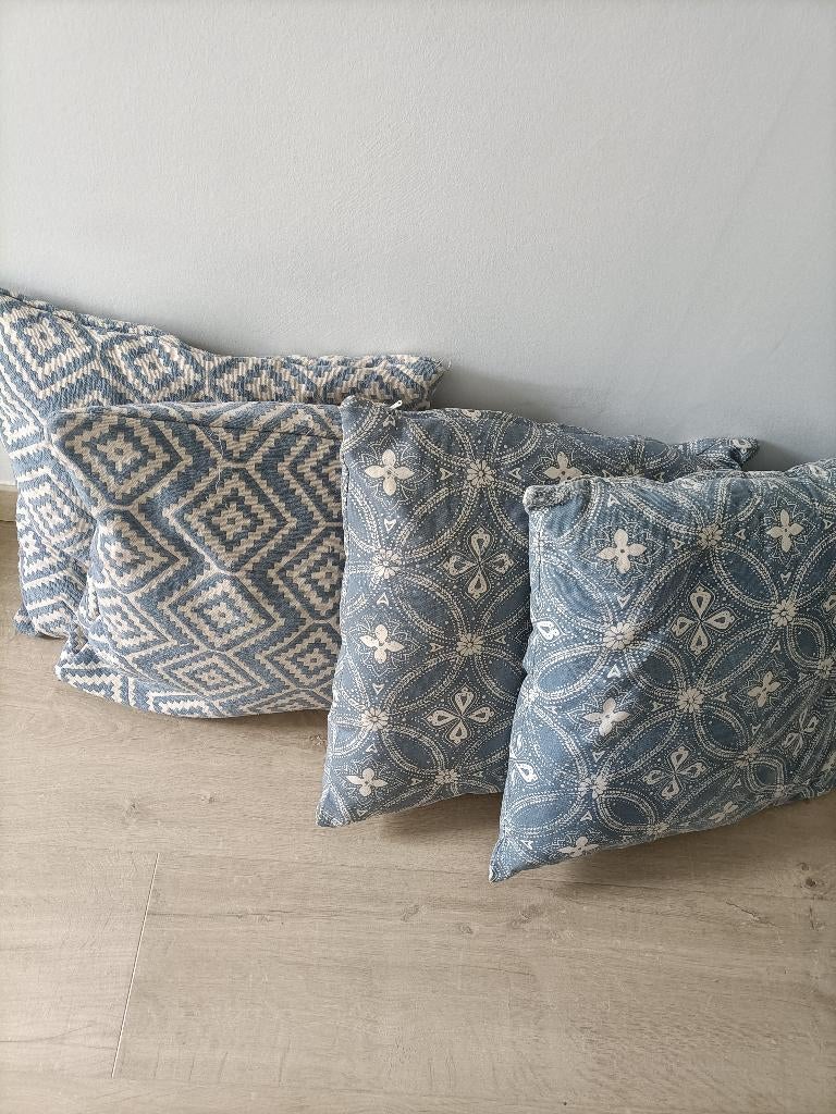 Kussens, Huis en Inrichting, Woonaccessoires | Kussens, Ophalen of Verzenden, Gebruikt, Beige