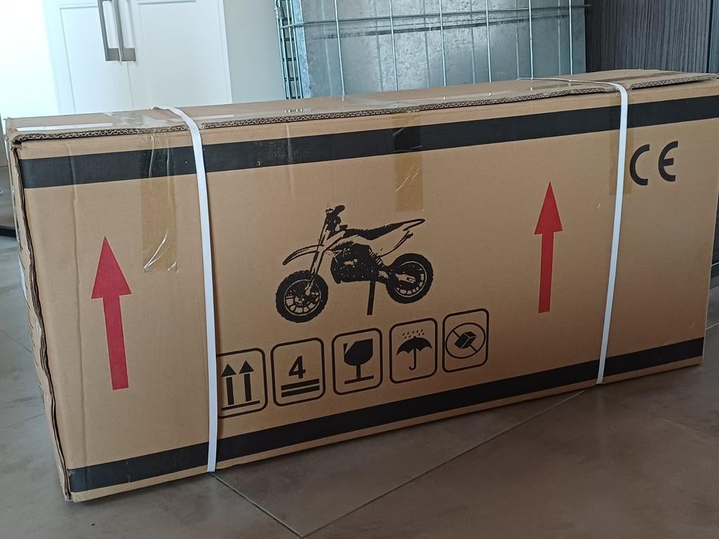 Pocket bike 50 cc, Fietsen en Brommers, Minibikes, Midibikes en Pitbikes, Nieuw, Overige typen, Schijfrem, Ophalen