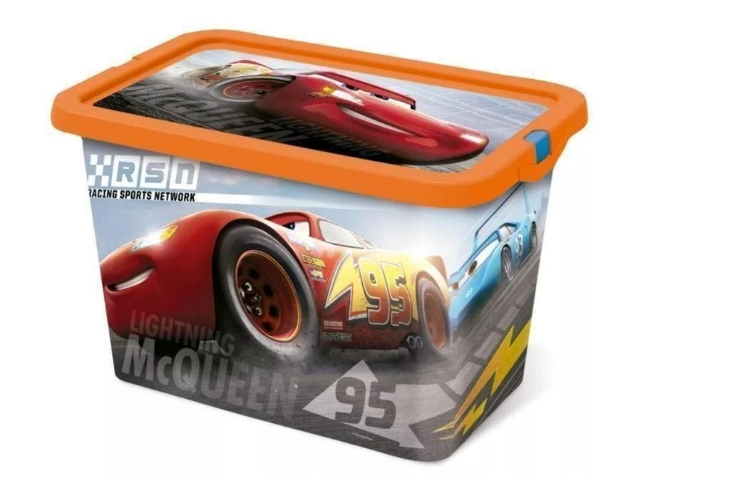 Disney Cars Opbergbox - 7 Liter - Opbergdoos, Clickbox, Enlèvement ou Envoi, Neuf