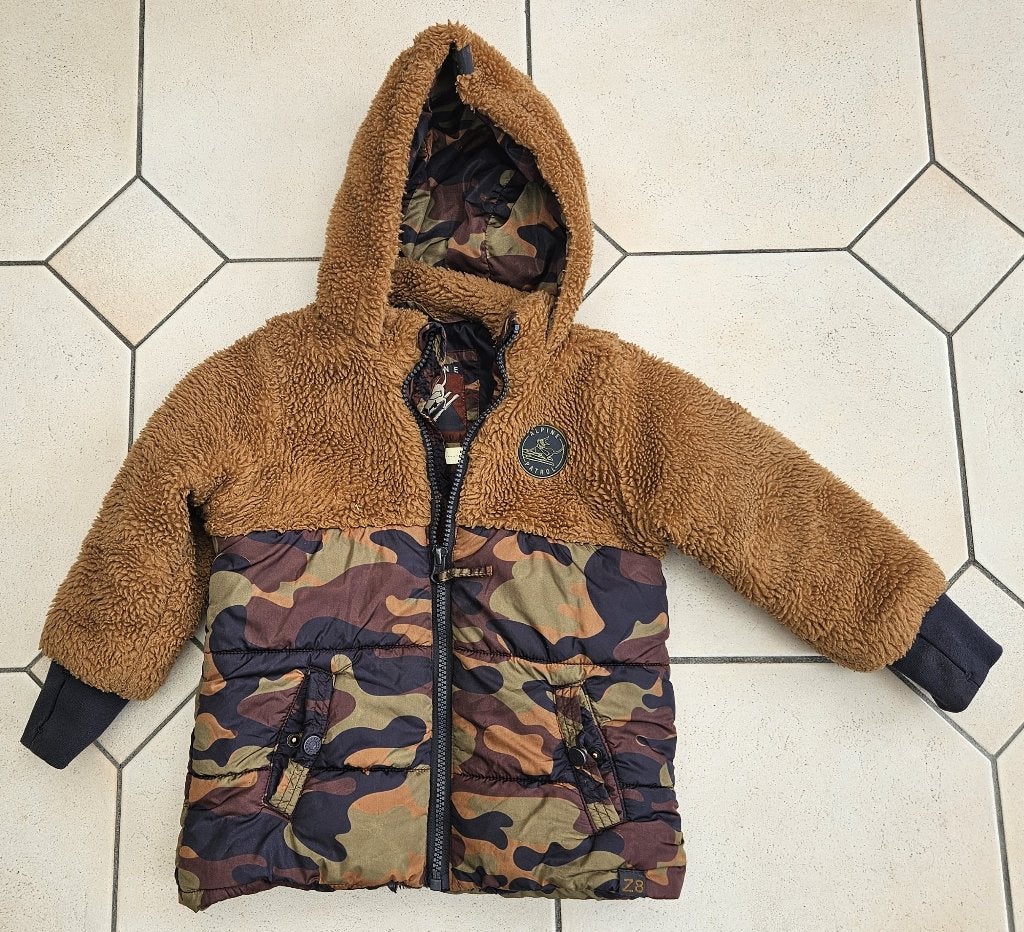 winterjas kinderen, Ophalen, Gebruikt, Maat 98